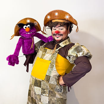 Foto do espetáculo As aventuras de Severino e José Bezerra
