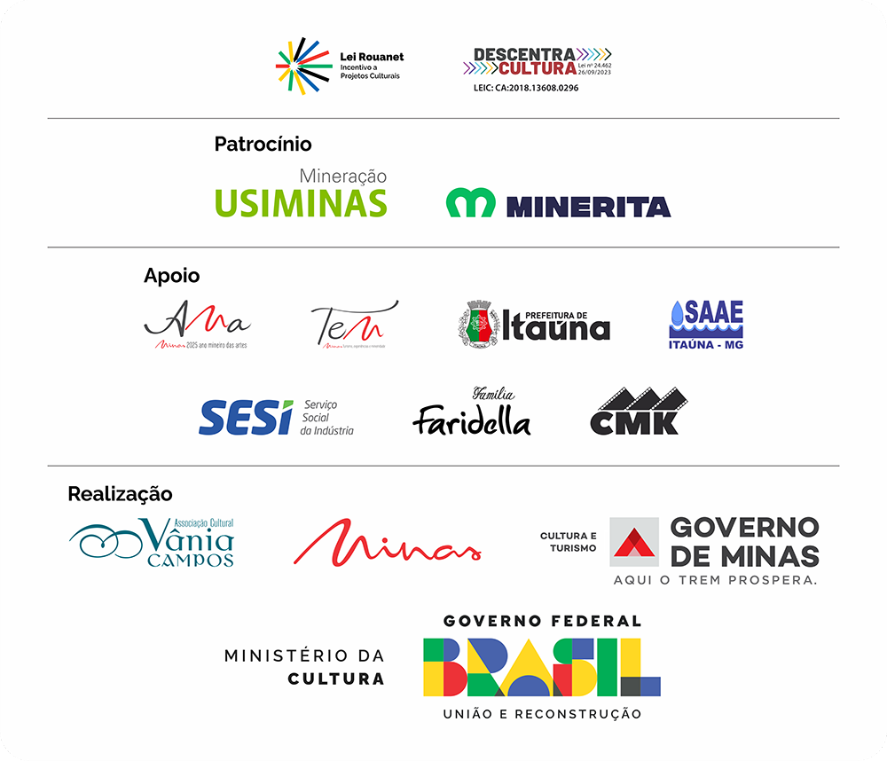 Logos dos parceiros e patrocinadores do FENATI